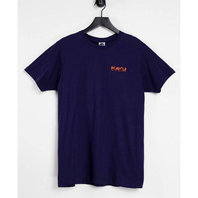 KAVU(カブー)のKAVU カブー　ロゴ　Tシャツ　ネイビー メンズのトップス(Tシャツ/カットソー(半袖/袖なし))の商品写真