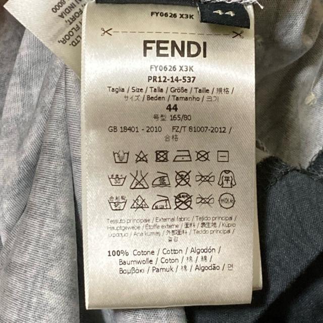 FENDI(フェンディ)のフェンディ 半袖Tシャツ サイズ44 S メンズ メンズのトップス(Tシャツ/カットソー(半袖/袖なし))の商品写真