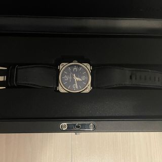 ベルアンドロス(Bell & Ross)のベル&ロス ブルースチール BR03-92(腕時計(アナログ))