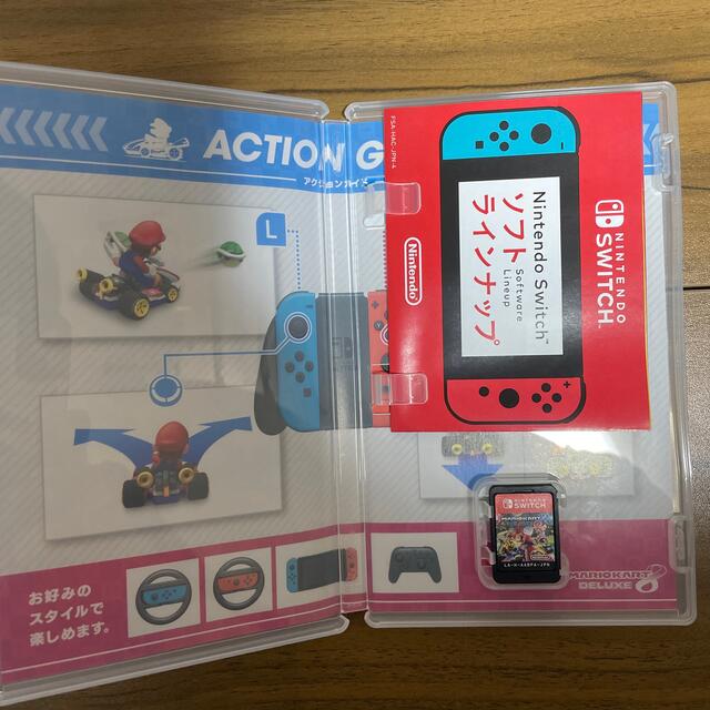 マリオカート8 デラックス Switch エンタメ/ホビーのゲームソフト/ゲーム機本体(家庭用ゲームソフト)の商品写真