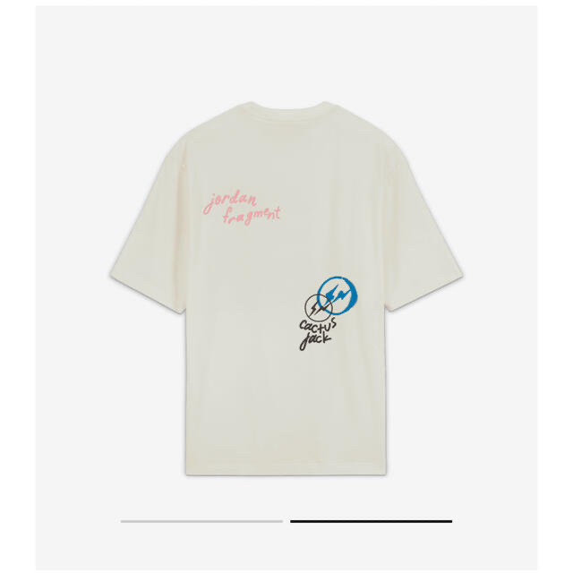 ジョーダン×トラヴィススコット×フラグメント ショートスリーブTシャツ