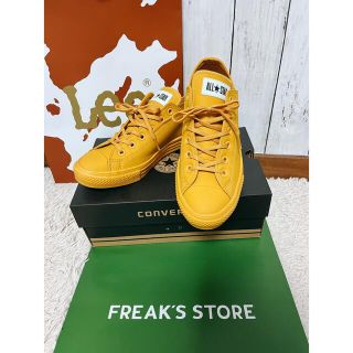 コンバース(CONVERSE)のコンバース　オールスター　ローカットスニーカー　スムースレザー　マスタード(スニーカー)