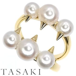 タサキ(TASAKI)のタサキ TASAKI デインジャー シグネチャー パール リング 定価34万(リング(指輪))