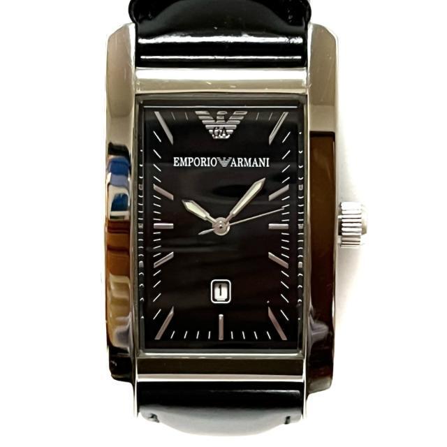 アルマーニ 腕時計 - AR-0121 メンズ 黒