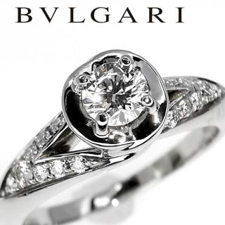 ブルガリ(BVLGARI)のブルガリ ダイヤ リング インコントロ ダモーレ 0.18ct E VVS1(リング(指輪))