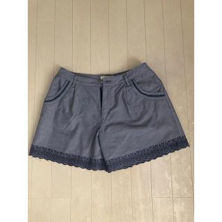 アクシーズファム(axes femme)のアクシーズファム　ショートパンツ　ブルー(ショートパンツ)