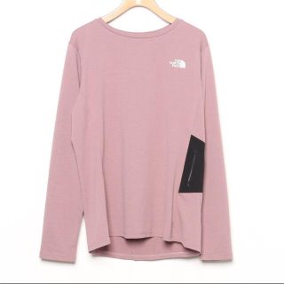 ザノースフェイス(THE NORTH FACE)のロングスリーブフラッシュドライ3Dクルー（レディース）　美品(Tシャツ(長袖/七分))