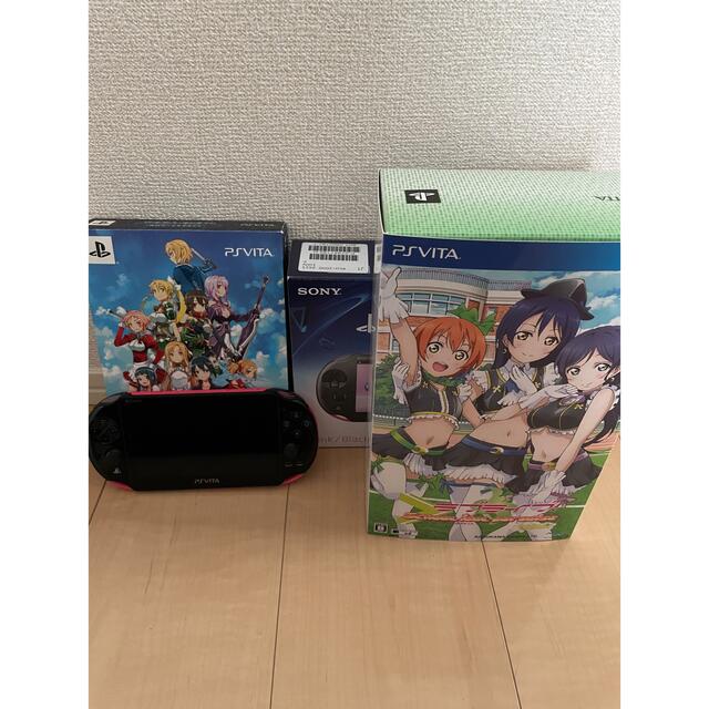 PlayStation Vita - PS vita本体 & ゲームソフト× ２(専用)の通販 by