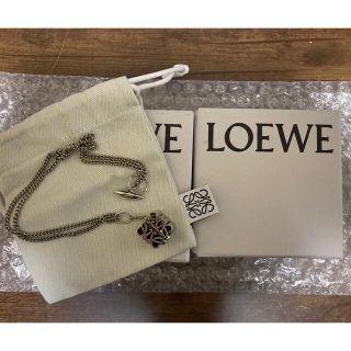 LOEWE ネックレス パーソナライゼーション アナグラム シルバー