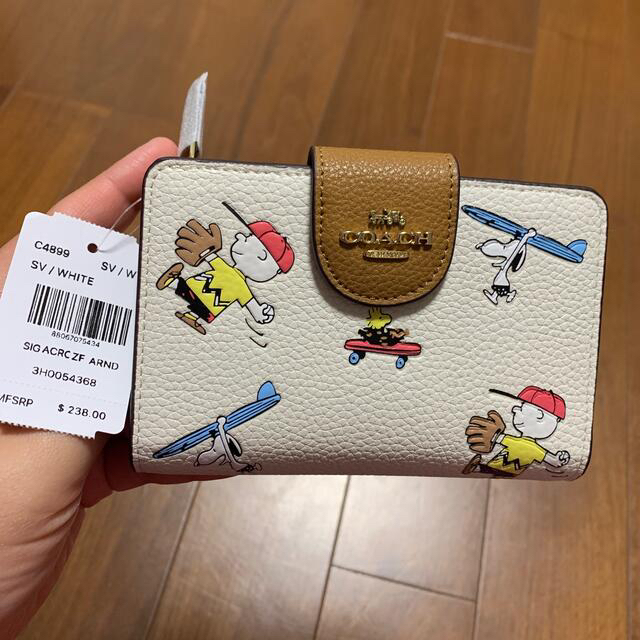 COACH(コーチ)の本体のみ　少し訳あり　コーチ　　二つ折り財布　スポーティ　 レディースのファッション小物(財布)の商品写真