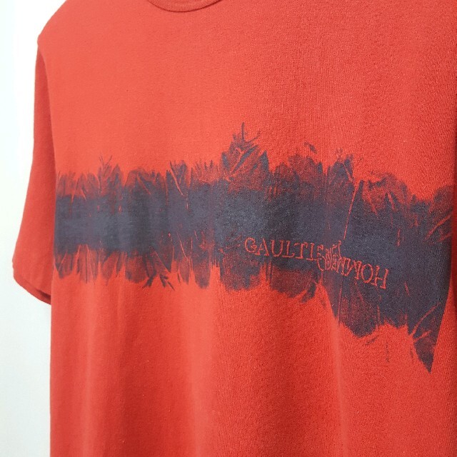 極美品 Jean Paul Gaultier Homme ジャンポール ゴルチェ オム 半袖Ｔシャツ 編み メッシュ ブラック  53812