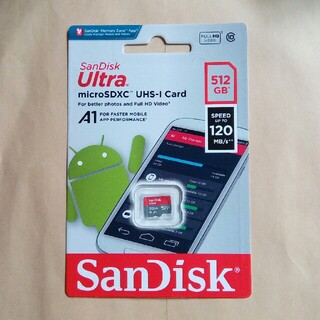 サンディスク(SanDisk)の512GB SDSQUA4-512G-GN6MN　新品(その他)