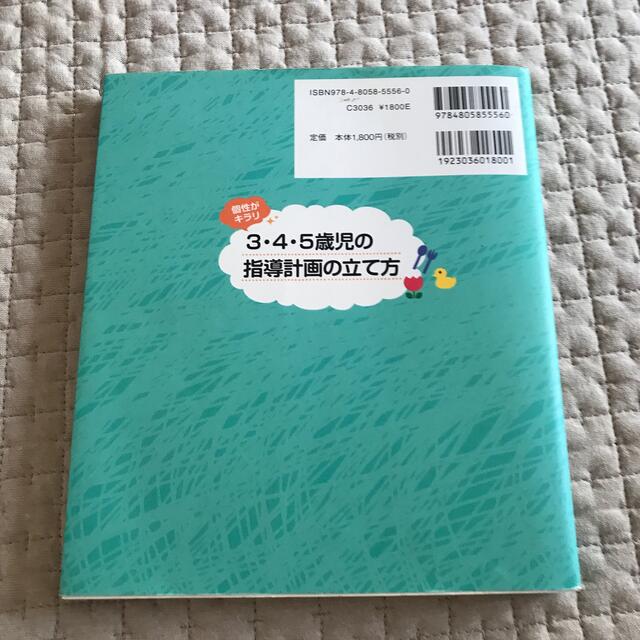 個性がキラリ３・４・５歳児の指導計画の立て方 エンタメ/ホビーの本(ノンフィクション/教養)の商品写真