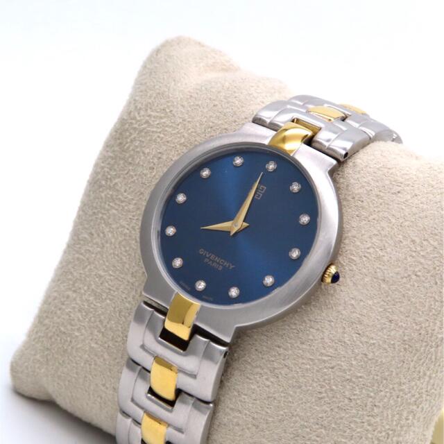 数量限定価格!! - GIVENCHY ジバンシー コンビモデル 12P GIVENCHY 時計 美品 腕時計(アナログ)