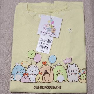 ユニクロ(UNIQLO)のユニクロ　すみっコぐらし　Tシャツ　140(Tシャツ/カットソー)