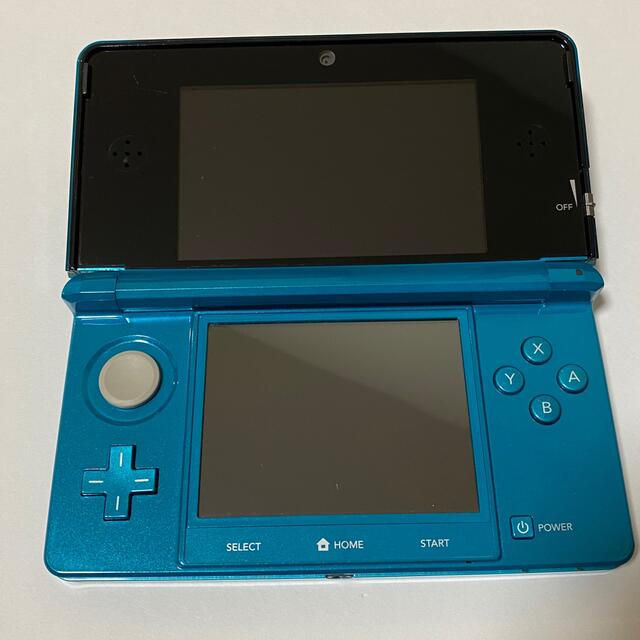 ニンテンドー3DS(ニンテンドー3DS)のニンテンドー3DS 初代アクアブルー　美品 エンタメ/ホビーのゲームソフト/ゲーム機本体(家庭用ゲーム機本体)の商品写真