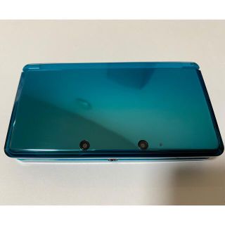 ニンテンドー3DS(ニンテンドー3DS)のニンテンドー3DS 初代アクアブルー　美品(家庭用ゲーム機本体)