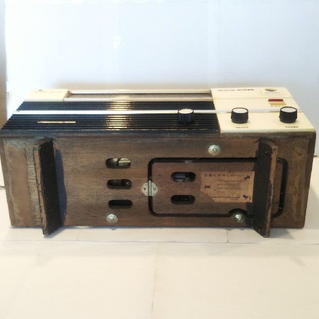 タイヘイ真空管ラジオ（日本硝子工業）、6R-15型（1950年代）、希少、作動品 5