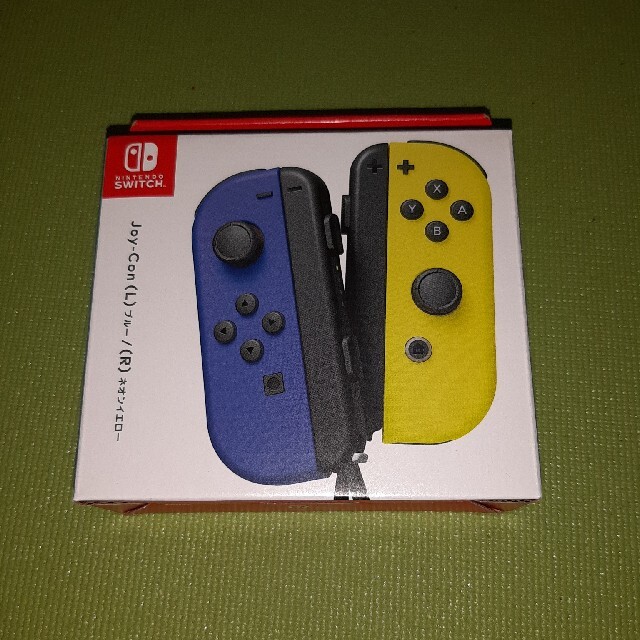 Nintendo Switch 【任天堂純正品】Joy-Con(L) ブルー/(R) ネオンイエローの通販 by orange's  shop｜ニンテンドースイッチならラクマ