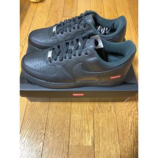 シュプリーム(Supreme)のsupreme Air Force 1 黒　AF1 シュプリーム エアフォース1(スニーカー)