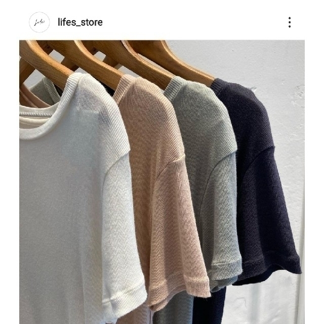 【新品タグ付】TODAYFUL Soft Rib T-Shirts リブTシャツ