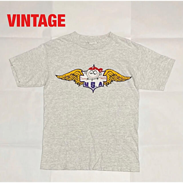 Ameri VINTAGE(アメリヴィンテージ)の【人気】Danny first　半袖Tシャツ　ラインストーン　90s　USA古着 メンズのトップス(Tシャツ/カットソー(半袖/袖なし))の商品写真