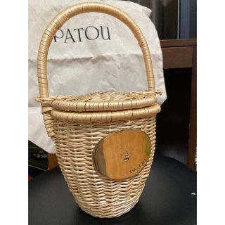 ジャンパトゥ(JEAN PATOU)の【PATOU】バスケットバック、カゴバック(かごバッグ/ストローバッグ)