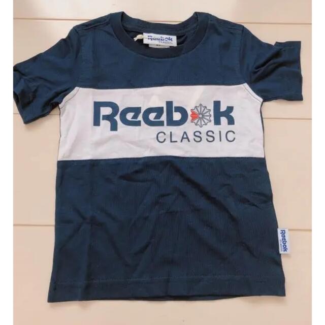 Reebok(リーボック)のReebok アーカイブ　ストライプ　Tシャツ キッズ/ベビー/マタニティのキッズ服男の子用(90cm~)(Tシャツ/カットソー)の商品写真