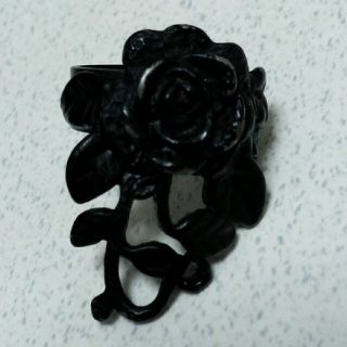 黒薔薇リング　ゴシック調(リング(指輪))