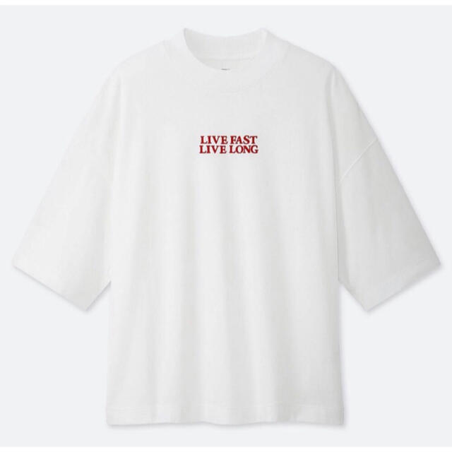 UNIQLO(ユニクロ)の【タグ付き】ユニクロ　ヴェルディ ライズアゲイン　Tシャツ　オーバーサイズ レディースのトップス(Tシャツ(長袖/七分))の商品写真