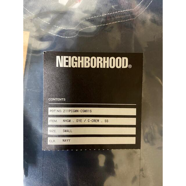 NEIGHBORHOOD(ネイバーフッド)の美品 サイズS ブラック NEIGHBORHOOD GRAMICCI タイダイ メンズのトップス(Tシャツ/カットソー(半袖/袖なし))の商品写真