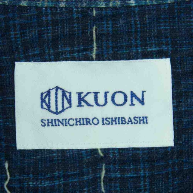 クオン KUON 2101-SH0517 半袖 シャツ M 未使用