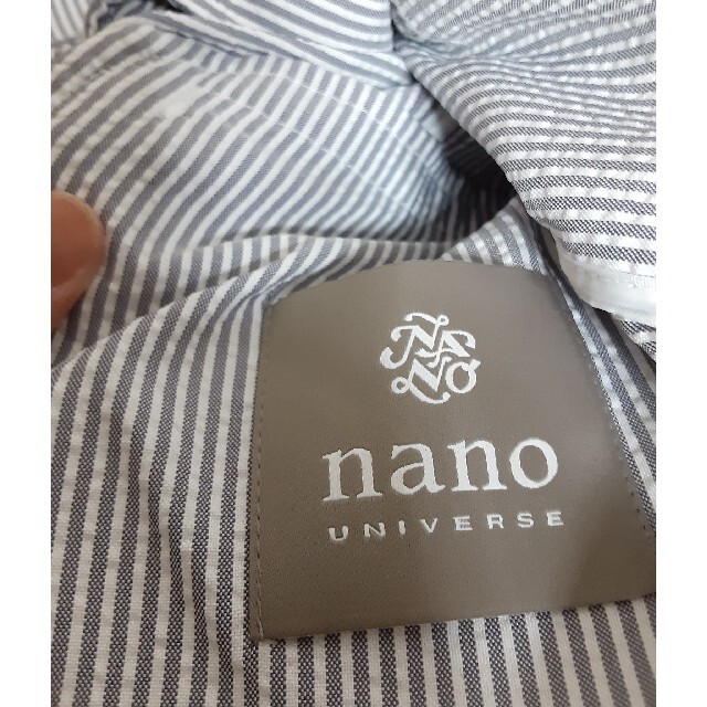 nano・universe(ナノユニバース)の美品‼️nanouniverse　damerino　サッカージャケット メンズのジャケット/アウター(テーラードジャケット)の商品写真