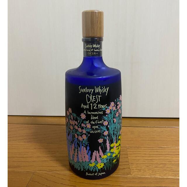 サントリー クレスト 12年 秋の花 限定ボトル 600ｍｌ酒