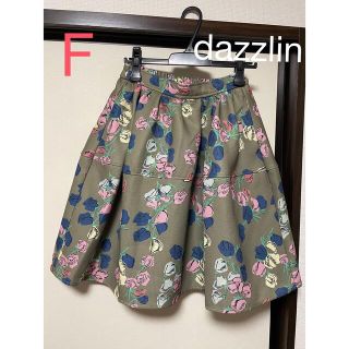 ダズリン(dazzlin)のdazzlin(ダズリン)花柄スカート 膝丈スカート(ひざ丈スカート)