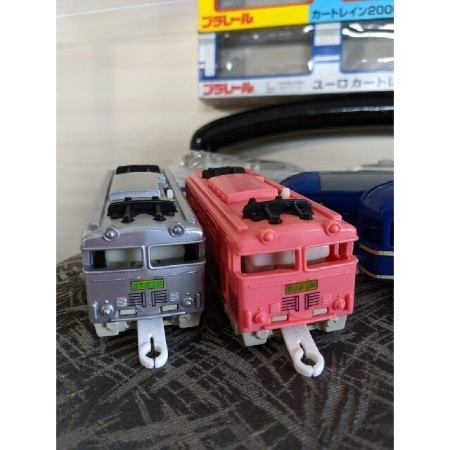 Takara Tomy(タカラトミー)のTOMYトミープラレールカートレイン2000ユーロカートレインDD51プラレール エンタメ/ホビーのおもちゃ/ぬいぐるみ(鉄道模型)の商品写真