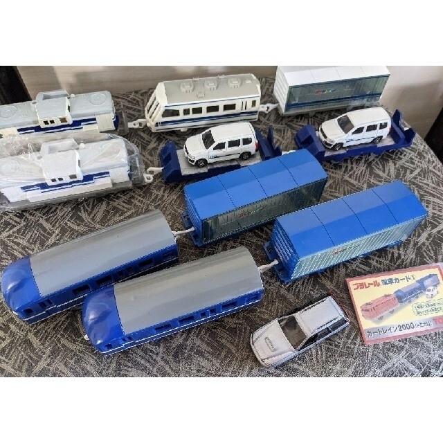 Takara Tomy(タカラトミー)のTOMYトミープラレールカートレイン2000ユーロカートレインDD51プラレール エンタメ/ホビーのおもちゃ/ぬいぐるみ(鉄道模型)の商品写真