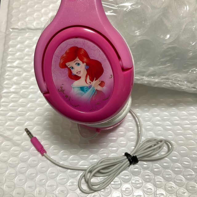 Disney(ディズニー)のディズニープリンセス　ヘッドホン　子供 スマホ/家電/カメラのオーディオ機器(ヘッドフォン/イヤフォン)の商品写真