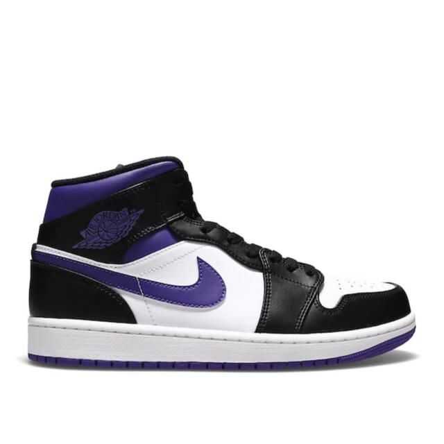 NIKE(ナイキ)の【新品】Nike Air Jordan 1 Mid Court Purple メンズの靴/シューズ(スニーカー)の商品写真