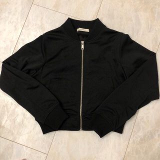 マウジー(moussy)のMOUSSY MA-1ブルゾン　春アウター　ジャージ(ブルゾン)