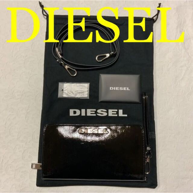 華やかなデザインDIESEL GRANATO LCLS お財布ショルダーバッグ