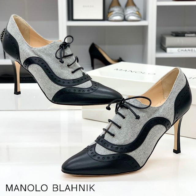 MANOLO BLAHNIK マノロブラニク ハイヒール レザー パンプス