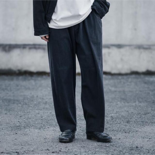 COMOLI コモリ 空紡 オックス ドローストリングパンツ 2 | gulatilaw.com