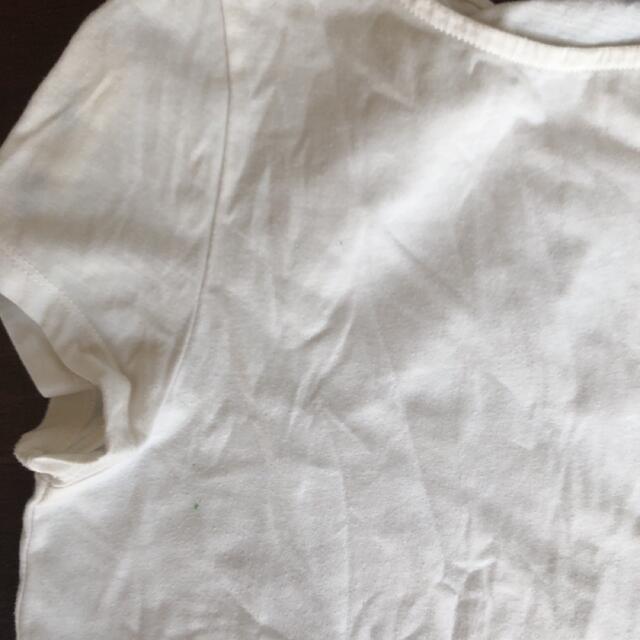 ZARA(ザラ)のZARAトップス　レディース　白Tシャツ レディースのトップス(Tシャツ(半袖/袖なし))の商品写真