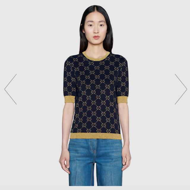 Gucci - 安室 奈美恵 着用 GUCCI コットンラメ ニットトップスXSの通販