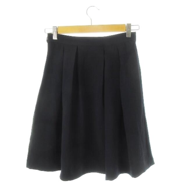 MISCH MASCH(ミッシュマッシュ)のミッシュマッシュ MISCH MASCH スカート フレア ひざ丈 薄手 S 紺 レディースのスカート(ひざ丈スカート)の商品写真
