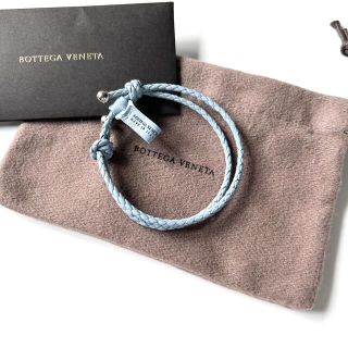 ボッテガヴェネタ(Bottega Veneta)の直営店購入【新品未使用】ボッテガヴェネタ 編み込み レザーブレスレット(ブレスレット/バングル)