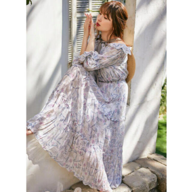 Her lip to ♡ Dream Floral Long Dress | フリマアプリ ラクマ