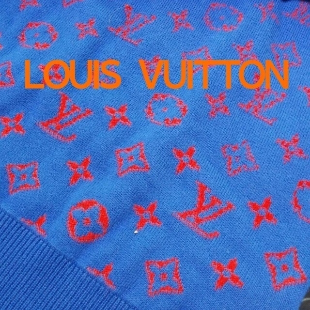 LOUIS VUITTON - ♥️ルイヴィトン新品タグ付♥️ブルーフランス♣モノグラムグラデーションコットン