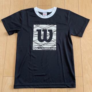 ウィルソン(wilson)のWilson 140㎝ 半袖Tシャツ ブラック(Tシャツ/カットソー)